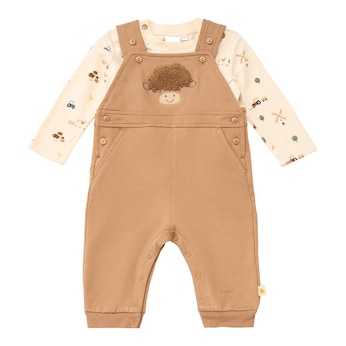 2-tlg. Set Latzhose mit Shirt Country Love