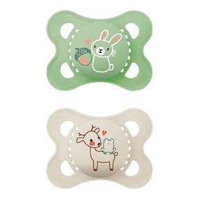 2er-Pack Schnuller Original Latex, 0-6M