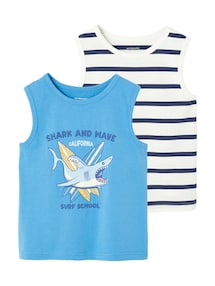 Trägershirts 2er-Pack Jungen