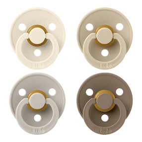 4er-Pack Colour Schnuller Latex, 0-6M