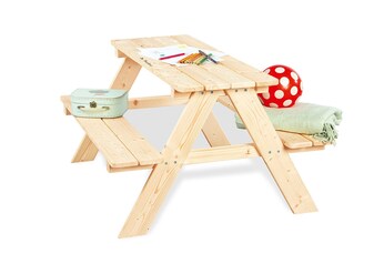 Kindersitzgarnitur „Nicki für 4”, natur