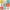 Puzzlematte 18 tlg. Bunt - ab Geburt