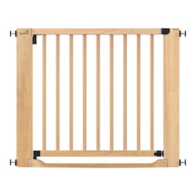 Tür- & Treppenschutzgitter Easylock Holz mit Flatstep 95-103cm