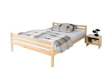 Einzelbett Doppelbett Nadine 140x200 Kiefer