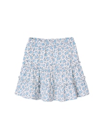 Hosenrock aus Jersey mit Blumenprint Mädchen