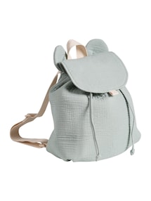 Kinder Kita-Rucksack aus Musselin mit Ohren