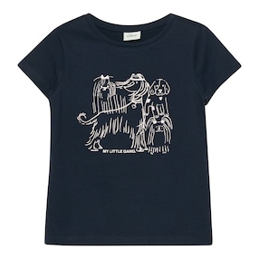 T-Shirt Hunde Glitzer