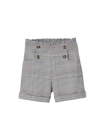 Mädchen Flanell-Shorts mit Karomuster