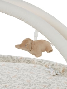 Baby Activity-Decke mit Spielbogen & Umrandung