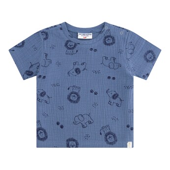 Musselin-T-Shirt Safari