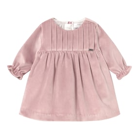 Samt-Kleid langarm