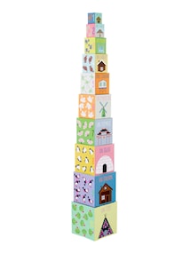 Stapelturm, 10 Würfel