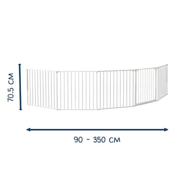 Schutzgitter Flex XXL 90-360 cm