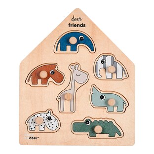 Steckpuzzle Tierfreunde