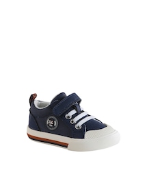 Baby Klett-Sneakers mit Schnürung