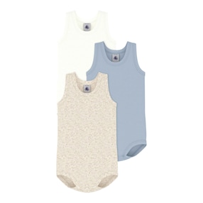 3er-Pack Bodys ohne Arm
