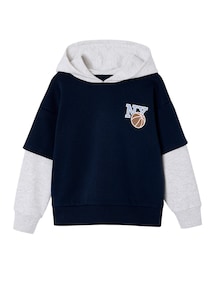 Sport-Kapuzensweatshirt Jungen