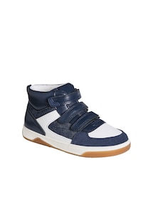 Kinder High-Sneakers mit 3 Klettriemen