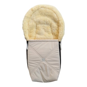 Lammfellfußsack für Babyschalen EMMY