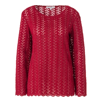 Pullover "Marta", mit Spitzenmuster