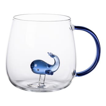 3D-glazen mok, 350 ml
