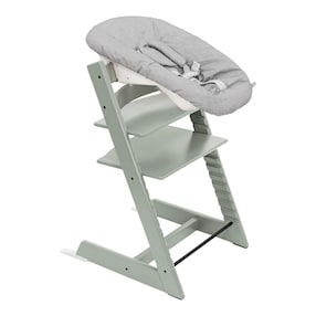 Bundle Treppenhochstuhl inkl. Newborn Set Light Grey