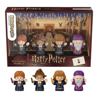 Collector Harry Potter Socer´s Stone 4 Figuren Little People