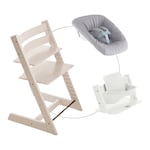 Produkt Bundle Treppenhochstuhl inkl. Newbornset Light Grey & Babyset