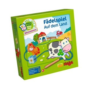 Konzentrationsspiel - Fädelspiel Bauernhof