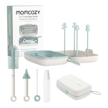7-in-1 Flaschenbürstenset, tragbar
