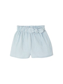 Short Baby Mädchen Musselin Zierschleife