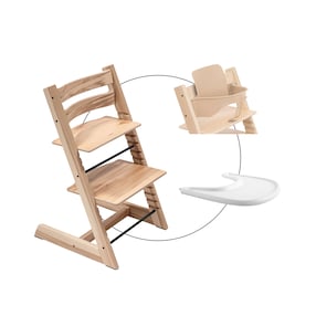 Bundle Treppenhochstuhl inklusive Babyset & Tray