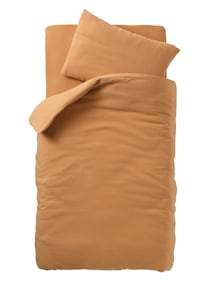 Bio-Kollektion: Baby Bettwäsche-Set aus einfarbigem Musselin
