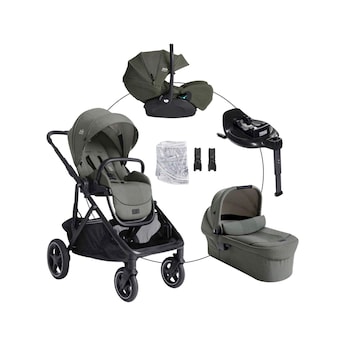 Kombikinderwagen Versiti Travel-Set inkl. Babyschale i-Level Pro und Isofix-Basis i-Base Encore