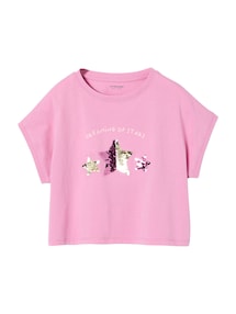 M‰dchen T-Shirt mit Wendepailletten, verschiedene Designs