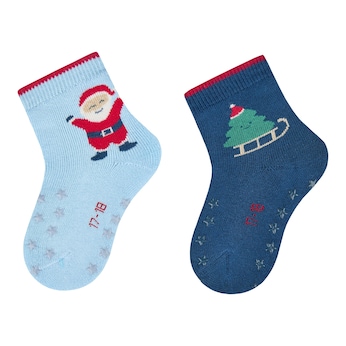 2er-Pack Krabbelsocken Weihnachten