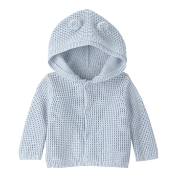 Strickjacke Kapuze mit Ohren