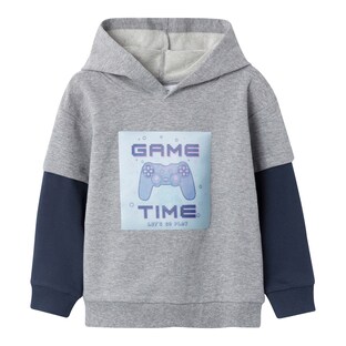 Sweatshirt 2in1 mit Kapuze Game Time