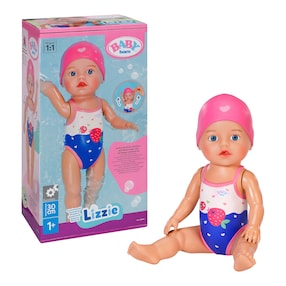 Puppe Schwimmende Lizzie 30cm