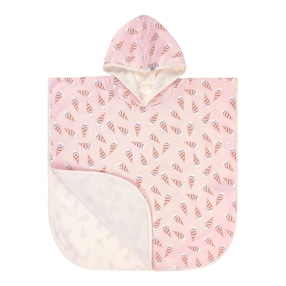 Wende-Badeponcho Dackel Eis
