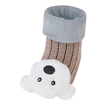 Rasselsocken Eisbär