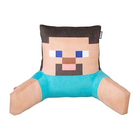 Lesekissen, Relaxkissen, Rückenlehne, Steve, Samt MINECRAFT 