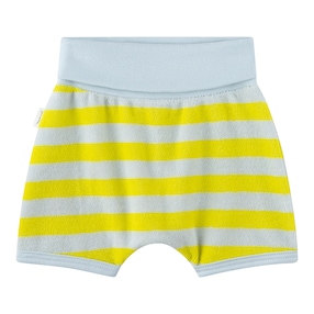 Frottee-Shorts Ringel Seepferdchen