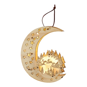 LED-Mond "Schlittenfahrt"