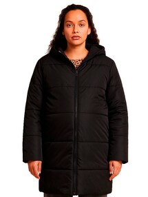 Lange 2-in-1 Steppjacke für Schwangerschaft und Stillzeit mit Babyeinsatz