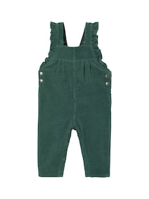 Mädchen Baby Cord-Latzhose mit Volants