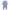 2-tlg. Set Pullover und Strick-Latzhose Hund Ringel