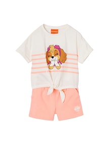 Kinder-Set: T-Shirt mit Knoten & Shorts PAW PATROL