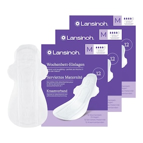 Bundle 3er-Pack Wochenbetteinlagen 2+ Wochen, 12 Stück
