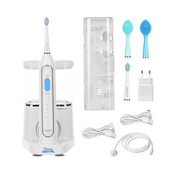 Elektrische 2 in 1-Zahnbürste "Dental Hydro Fusion", 13-teilig